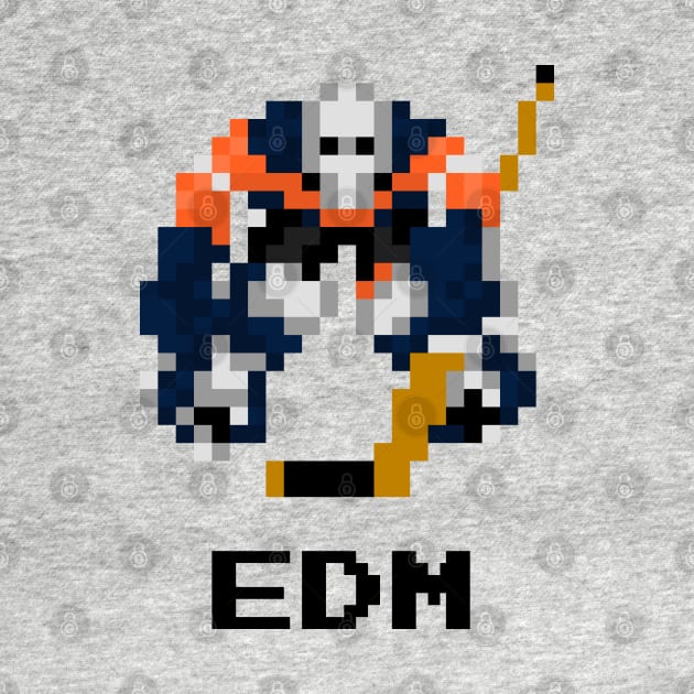 16-Bit Hockey Goalie - Edmonton by The Pixel League